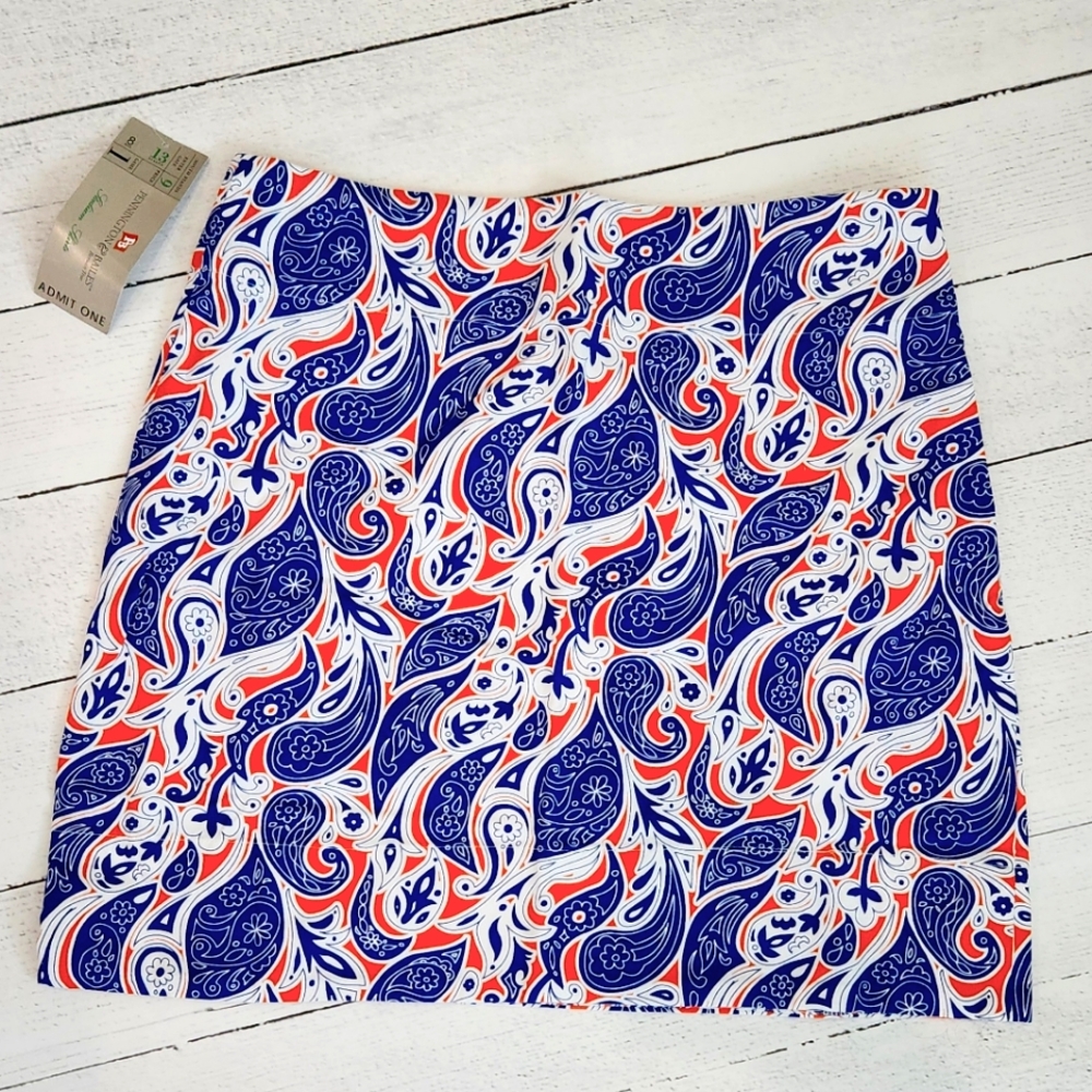 Pennington & Bailes Paisley Stadium Skirt Gators
